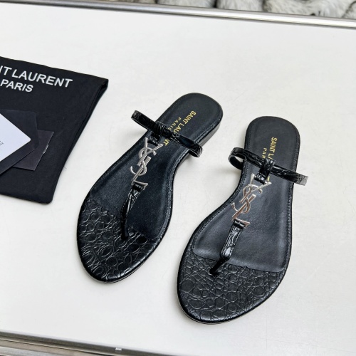 Cheap Yves Saint Laurent YSL Slippers For Women #1216947 Replica Wholesale [$82.00 USD] [ITEM#1216947] on Replica Yves Saint Laurent YSL Slippers