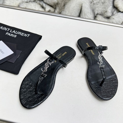 Cheap Yves Saint Laurent YSL Slippers For Women #1216947 Replica Wholesale [$82.00 USD] [ITEM#1216947] on Replica Yves Saint Laurent YSL Slippers