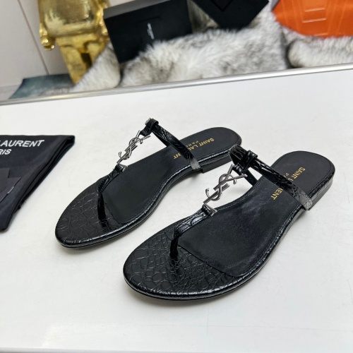 Cheap Yves Saint Laurent YSL Slippers For Women #1216947 Replica Wholesale [$82.00 USD] [ITEM#1216947] on Replica Yves Saint Laurent YSL Slippers