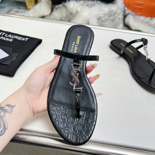 Cheap Yves Saint Laurent YSL Slippers For Women #1216947 Replica Wholesale [$82.00 USD] [ITEM#1216947] on Replica Yves Saint Laurent YSL Slippers