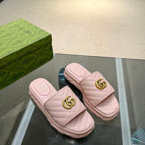 Cheap Gucci Slippers For Women #1216975 Replica Wholesale [$82.00 USD] [ITEM#1216975] on Replica Gucci Slippers