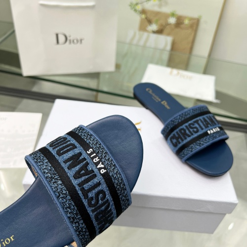 Cheap Christian Dior Slippers For Women #1216987 Replica Wholesale [$72.00 USD] [ITEM#1216987] on Replica Christian Dior Slippers