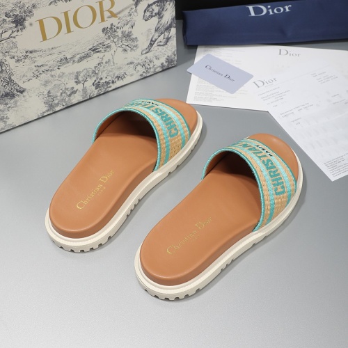 Cheap Christian Dior Slippers For Women #1216993 Replica Wholesale [$68.00 USD] [ITEM#1216993] on Replica Christian Dior Slippers