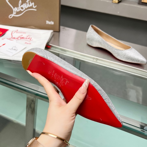 Cheap Christian Louboutin Flat Shoes For Women #1217059 Replica Wholesale [$102.00 USD] [ITEM#1217059] on Replica Christian Louboutin Flat Shoes