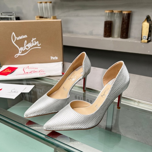 Cheap Christian Louboutin High-heeled shoes For Women #1217063 Replica Wholesale [$102.00 USD] [ITEM#1217063] on Replica Christian Louboutin High-heeled shoes