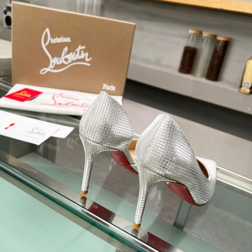 Cheap Christian Louboutin High-heeled shoes For Women #1217063 Replica Wholesale [$102.00 USD] [ITEM#1217063] on Replica Christian Louboutin High-heeled shoes