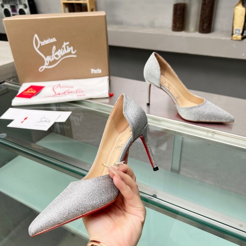 Cheap Christian Louboutin High-heeled shoes For Women #1217064 Replica Wholesale [$102.00 USD] [ITEM#1217064] on Replica Christian Louboutin High-heeled shoes