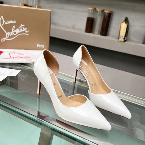 Cheap Christian Louboutin High-heeled shoes For Women #1217066 Replica Wholesale [$102.00 USD] [ITEM#1217066] on Replica Christian Louboutin High-heeled shoes