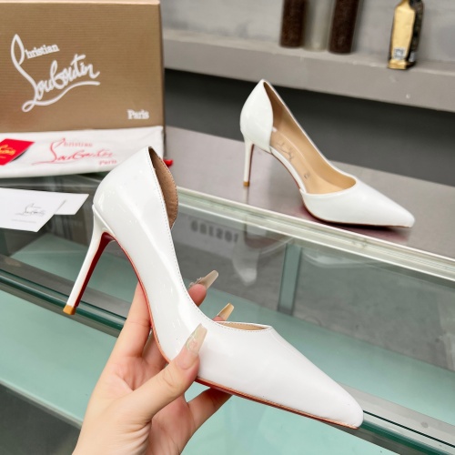 Cheap Christian Louboutin High-heeled shoes For Women #1217066 Replica Wholesale [$102.00 USD] [ITEM#1217066] on Replica Christian Louboutin High-heeled shoes