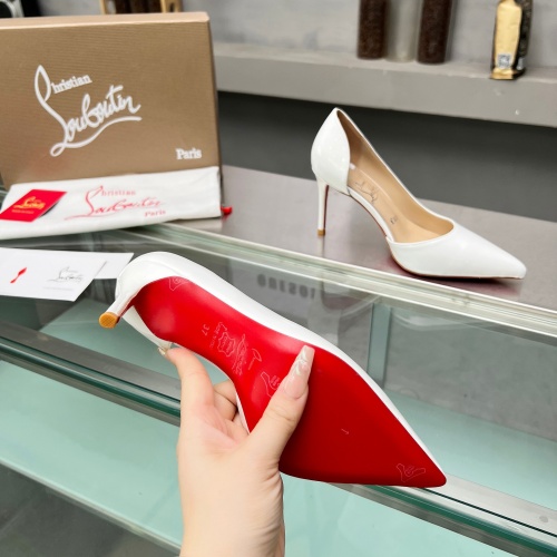 Cheap Christian Louboutin High-heeled shoes For Women #1217066 Replica Wholesale [$102.00 USD] [ITEM#1217066] on Replica Christian Louboutin High-heeled shoes