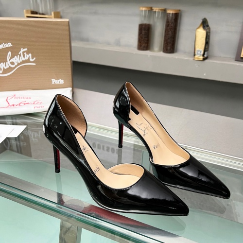 Cheap Christian Louboutin High-heeled shoes For Women #1217068 Replica Wholesale [$102.00 USD] [ITEM#1217068] on Replica Christian Louboutin High-heeled shoes