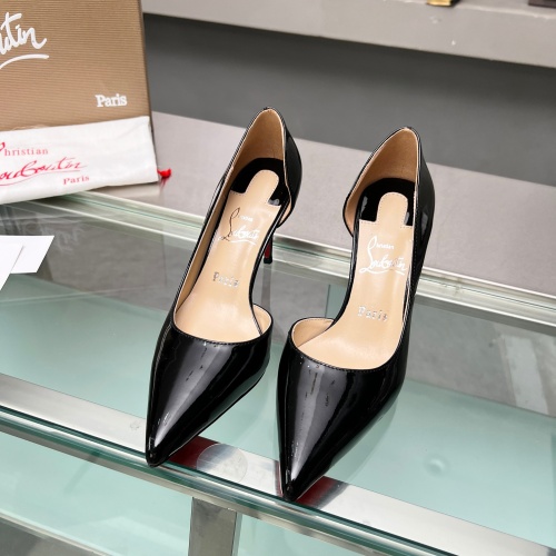 Cheap Christian Louboutin High-heeled shoes For Women #1217068 Replica Wholesale [$102.00 USD] [ITEM#1217068] on Replica Christian Louboutin High-heeled shoes