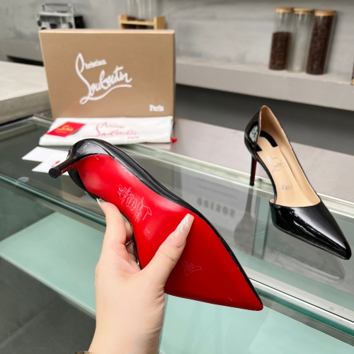 Cheap Christian Louboutin High-heeled shoes For Women #1217068 Replica Wholesale [$102.00 USD] [ITEM#1217068] on Replica Christian Louboutin High-heeled shoes