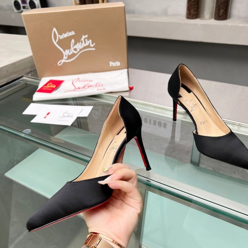 Cheap Christian Louboutin High-heeled shoes For Women #1217069 Replica Wholesale [$102.00 USD] [ITEM#1217069] on Replica Christian Louboutin High-heeled shoes