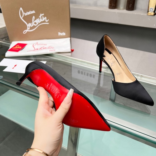 Cheap Christian Louboutin High-heeled shoes For Women #1217069 Replica Wholesale [$102.00 USD] [ITEM#1217069] on Replica Christian Louboutin High-heeled shoes