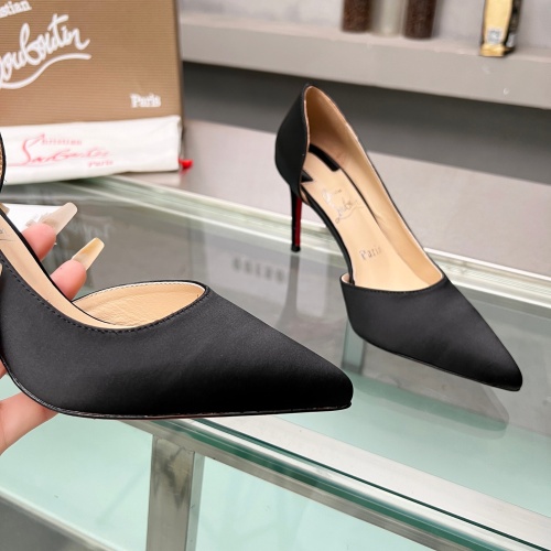 Cheap Christian Louboutin High-heeled shoes For Women #1217069 Replica Wholesale [$102.00 USD] [ITEM#1217069] on Replica Christian Louboutin High-heeled shoes