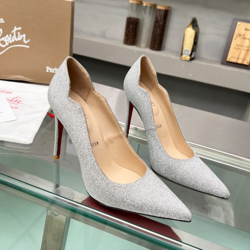 Cheap Christian Louboutin High-heeled shoes For Women #1217071 Replica Wholesale [$102.00 USD] [ITEM#1217071] on Replica Christian Louboutin High-heeled shoes