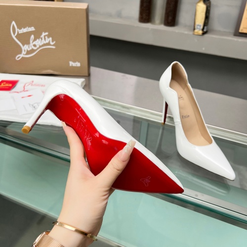 Cheap Christian Louboutin High-heeled shoes For Women #1217072 Replica Wholesale [$102.00 USD] [ITEM#1217072] on Replica Christian Louboutin High-heeled shoes