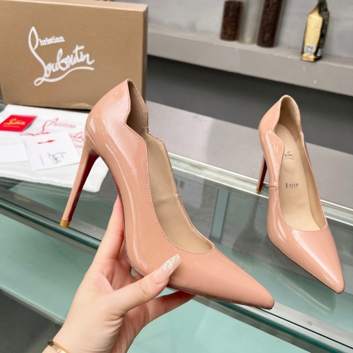 Cheap Christian Louboutin High-heeled shoes For Women #1217073 Replica Wholesale [$102.00 USD] [ITEM#1217073] on Replica Christian Louboutin High-heeled shoes