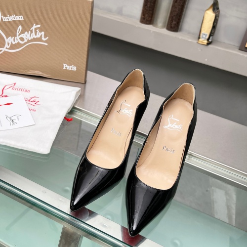 Cheap Christian Louboutin High-heeled shoes For Women #1217074 Replica Wholesale [$102.00 USD] [ITEM#1217074] on Replica Christian Louboutin High-heeled shoes