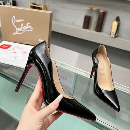 Cheap Christian Louboutin High-heeled shoes For Women #1217074 Replica Wholesale [$102.00 USD] [ITEM#1217074] on Replica Christian Louboutin High-heeled shoes