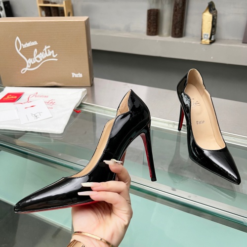 Cheap Christian Louboutin High-heeled shoes For Women #1217074 Replica Wholesale [$102.00 USD] [ITEM#1217074] on Replica Christian Louboutin High-heeled shoes