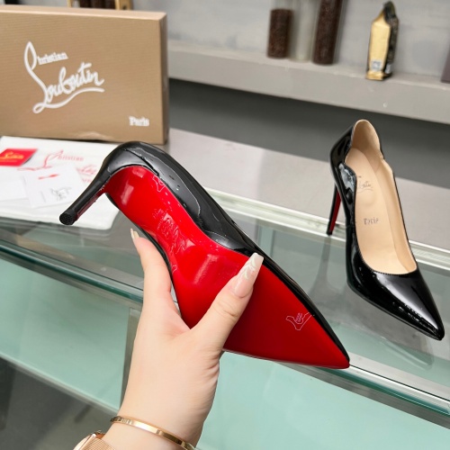 Cheap Christian Louboutin High-heeled shoes For Women #1217074 Replica Wholesale [$102.00 USD] [ITEM#1217074] on Replica Christian Louboutin High-heeled shoes