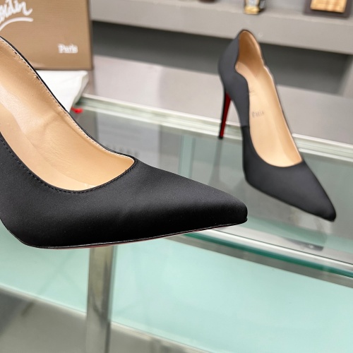 Cheap Christian Louboutin High-heeled shoes For Women #1217075 Replica Wholesale [$102.00 USD] [ITEM#1217075] on Replica Christian Louboutin High-heeled shoes