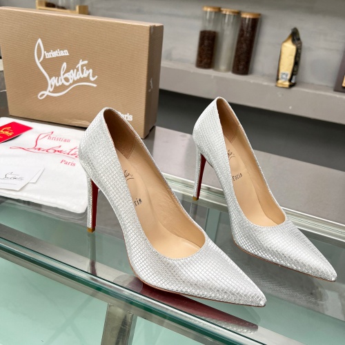 Cheap Christian Louboutin High-heeled shoes For Women #1217076 Replica Wholesale [$102.00 USD] [ITEM#1217076] on Replica Christian Louboutin High-heeled shoes