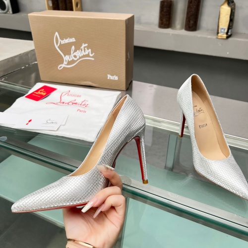 Cheap Christian Louboutin High-heeled shoes For Women #1217076 Replica Wholesale [$102.00 USD] [ITEM#1217076] on Replica Christian Louboutin High-heeled shoes