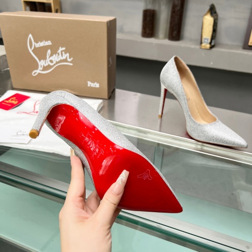 Cheap Christian Louboutin High-heeled shoes For Women #1217077 Replica Wholesale [$102.00 USD] [ITEM#1217077] on Replica Christian Louboutin High-heeled shoes