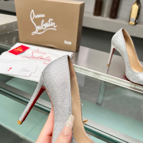 Cheap Christian Louboutin High-heeled shoes For Women #1217077 Replica Wholesale [$102.00 USD] [ITEM#1217077] on Replica Christian Louboutin High-heeled shoes