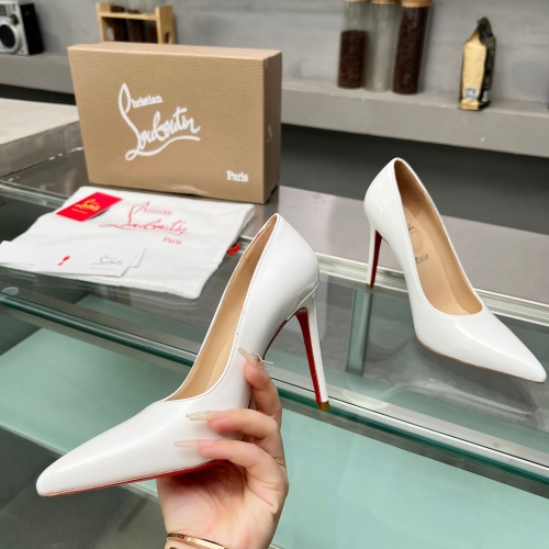 Cheap Christian Louboutin High-heeled shoes For Women #1217078 Replica Wholesale [$102.00 USD] [ITEM#1217078] on Replica Christian Louboutin High-heeled shoes