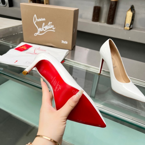 Cheap Christian Louboutin High-heeled shoes For Women #1217078 Replica Wholesale [$102.00 USD] [ITEM#1217078] on Replica Christian Louboutin High-heeled shoes