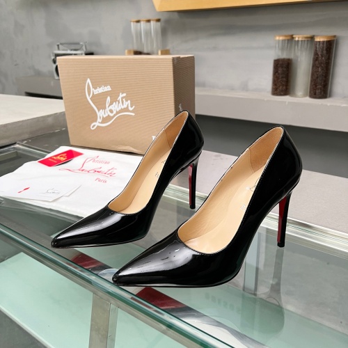 Cheap Christian Louboutin High-heeled shoes For Women #1217080 Replica Wholesale [$102.00 USD] [ITEM#1217080] on Replica Christian Louboutin High-heeled shoes