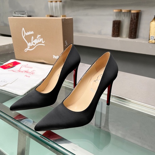 Cheap Christian Louboutin High-heeled shoes For Women #1217081 Replica Wholesale [$102.00 USD] [ITEM#1217081] on Replica Christian Louboutin High-heeled shoes