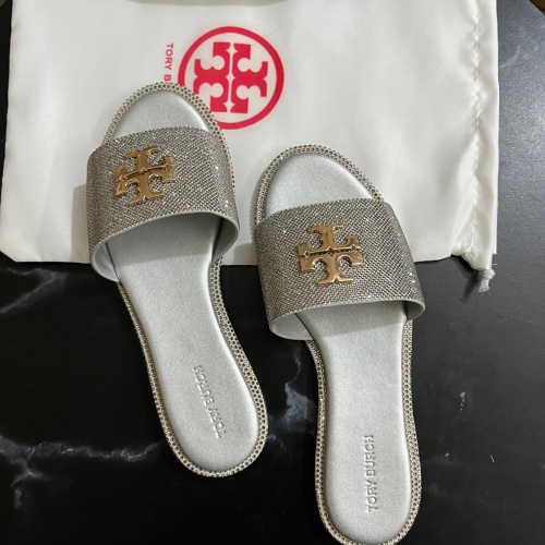 Cheap Tory Burch TB Slippers For Women #1217084 Replica Wholesale [$82.00 USD] [ITEM#1217084] on Replica Tory Burch TB Slippers