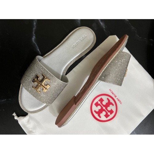 Cheap Tory Burch TB Slippers For Women #1217084 Replica Wholesale [$82.00 USD] [ITEM#1217084] on Replica Tory Burch TB Slippers