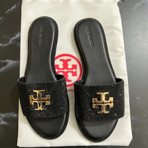 Cheap Tory Burch TB Slippers For Women #1217086 Replica Wholesale [$82.00 USD] [ITEM#1217086] on Replica Tory Burch TB Slippers