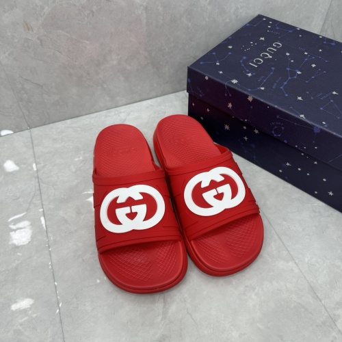 Cheap Gucci Slippers For Men #1217140 Replica Wholesale [$64.00 USD] [ITEM#1217140] on Replica Gucci Slippers