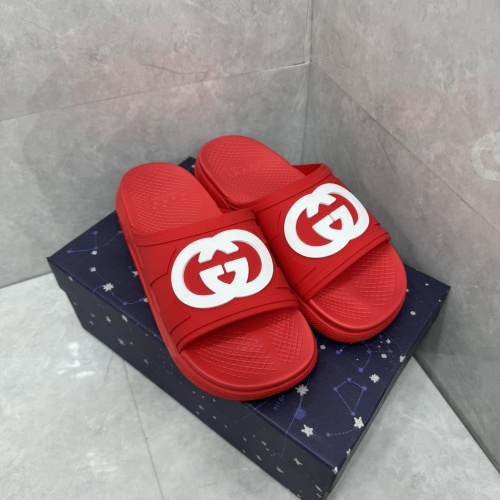 Cheap Gucci Slippers For Men #1217140 Replica Wholesale [$64.00 USD] [ITEM#1217140] on Replica Gucci Slippers