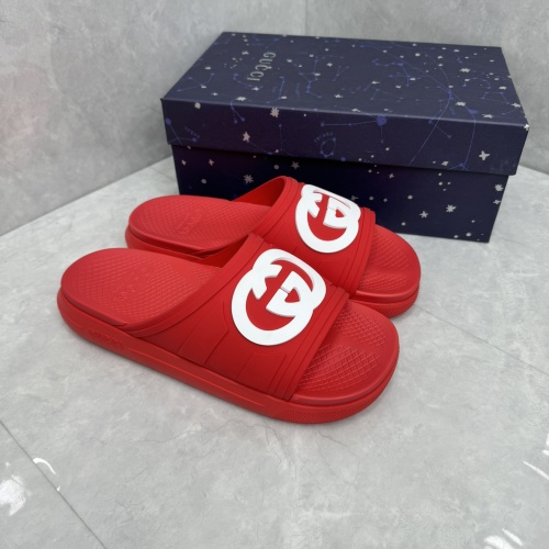 Cheap Gucci Slippers For Women #1217141 Replica Wholesale [$64.00 USD] [ITEM#1217141] on Replica Gucci Slippers