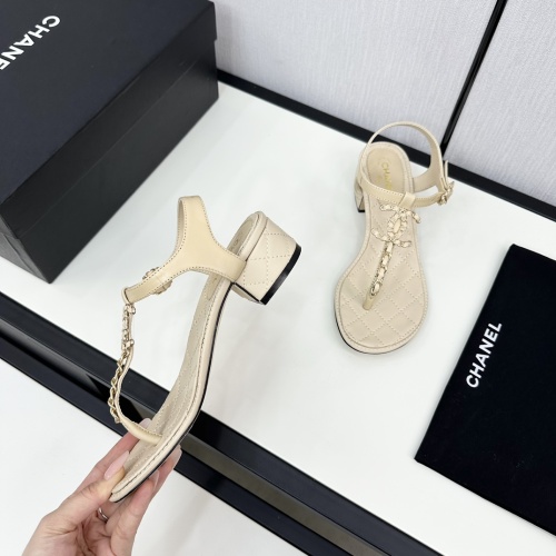 Cheap Chanel Sandal For Women #1217145 Replica Wholesale [$98.00 USD] [ITEM#1217145] on Replica Chanel Sandal