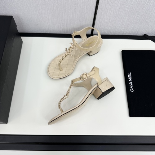 Cheap Chanel Sandal For Women #1217145 Replica Wholesale [$98.00 USD] [ITEM#1217145] on Replica Chanel Sandal