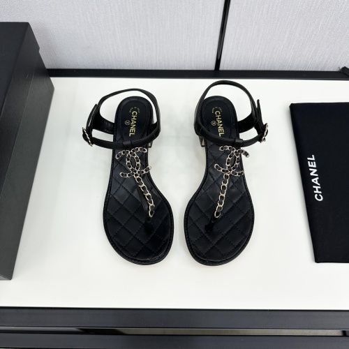 Cheap Chanel Sandal For Women #1217152 Replica Wholesale [$98.00 USD] [ITEM#1217152] on Replica Chanel Sandal