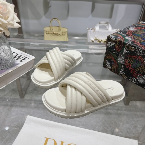 Cheap Christian Dior Slippers For Women #1217154 Replica Wholesale [$88.00 USD] [ITEM#1217154] on Replica Christian Dior Slippers