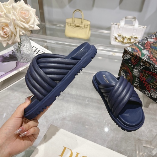 Cheap Christian Dior Slippers For Women #1217157 Replica Wholesale [$88.00 USD] [ITEM#1217157] on Replica Christian Dior Slippers