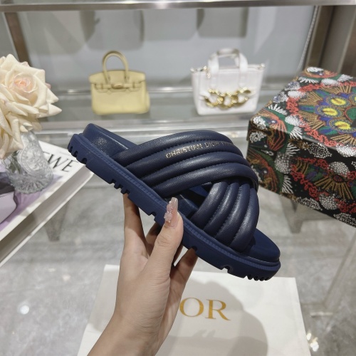 Cheap Christian Dior Slippers For Women #1217157 Replica Wholesale [$88.00 USD] [ITEM#1217157] on Replica Christian Dior Slippers