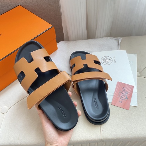 Cheap Hermes Slippers For Men #1217180 Replica Wholesale [$76.00 USD] [ITEM#1217180] on Replica Hermes Slippers