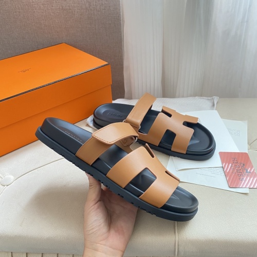 Cheap Hermes Slippers For Men #1217180 Replica Wholesale [$76.00 USD] [ITEM#1217180] on Replica Hermes Slippers